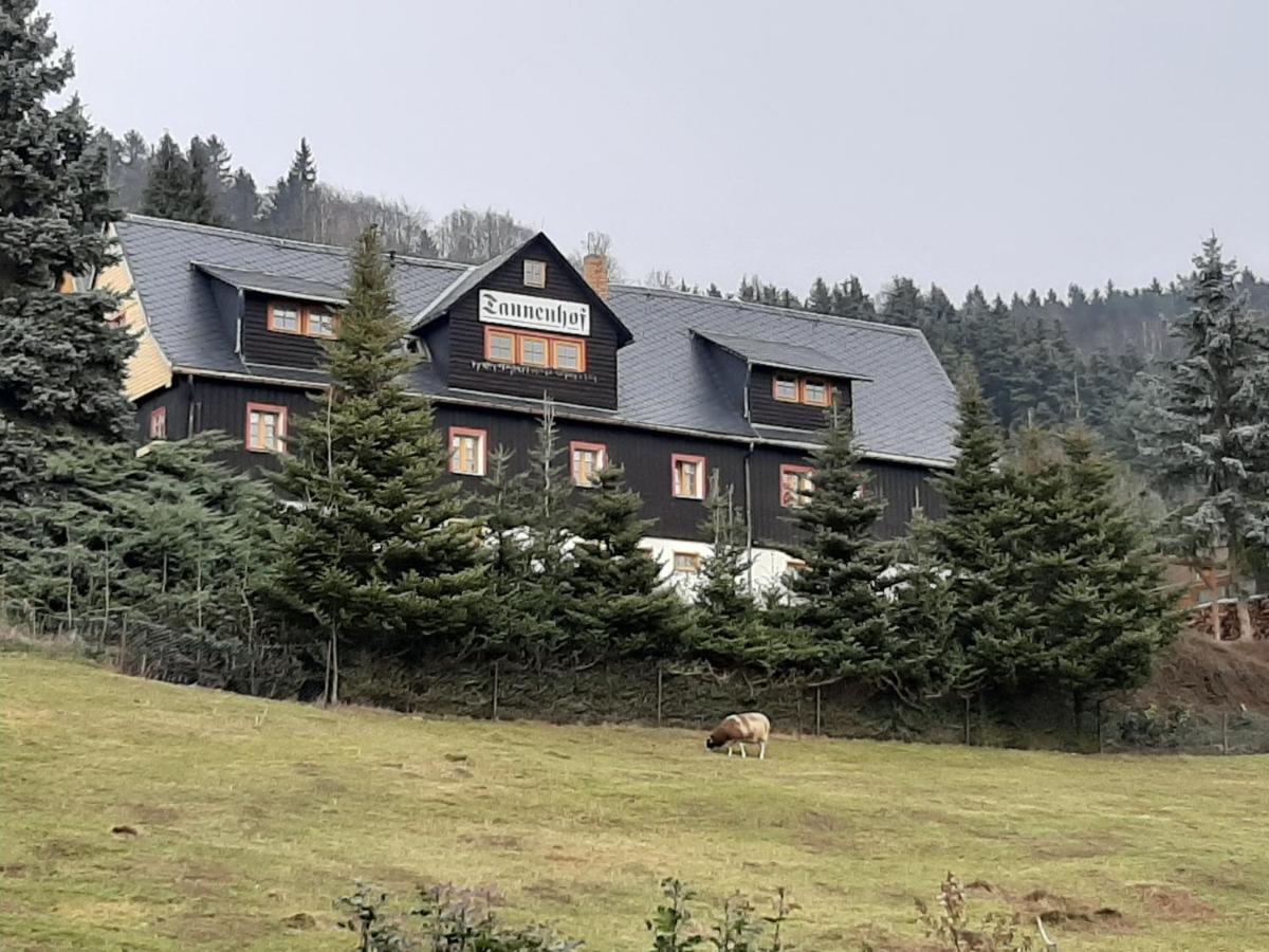 Pension Gaststaette Tannenhof Saupsdorf Экстерьер фото